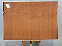 Schilderij, maya wildevuur, bloemenveld, 1991 - afbeelding 6 van  7