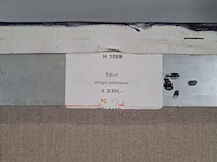 Schilderij, maya wildevuur, botswana, 2000 - afbeelding 7 van  7