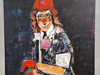 Schilderij, maya wildevuur, clown - afbeelding 2 van  8