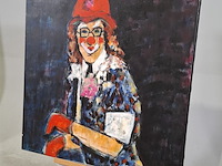 Schilderij, maya wildevuur, clown - afbeelding 4 van  8