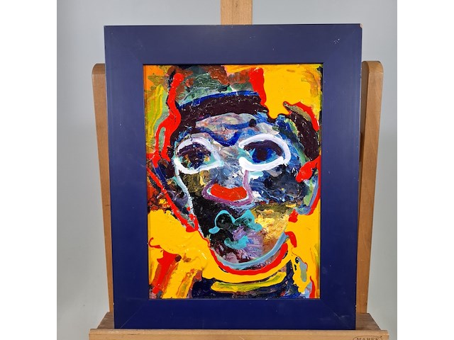 Schilderij, maya wildevuur, clown - afbeelding 4 van  6