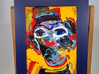 Schilderij, maya wildevuur, clown - afbeelding 4 van  6