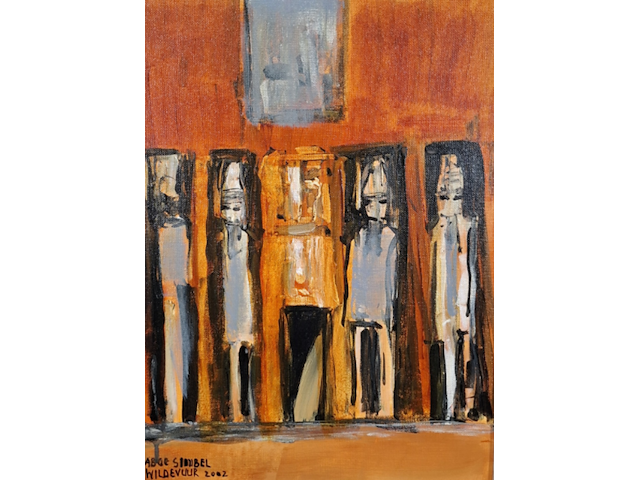 Schilderij, maya wildevuur, egypt - afbeelding 1 van  8