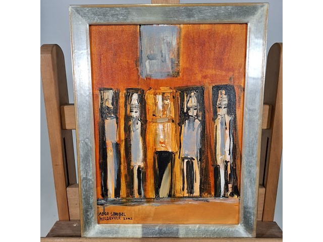 Schilderij, maya wildevuur, egypt - afbeelding 2 van  8