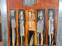 Schilderij, maya wildevuur, egypt - afbeelding 4 van  8