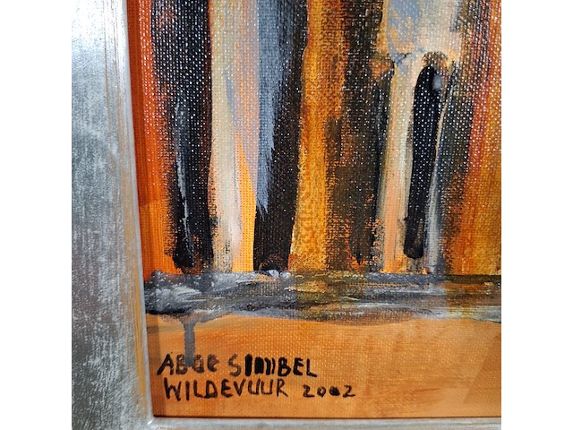 Schilderij, maya wildevuur, egypt - afbeelding 5 van  8