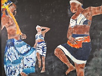 Schilderij, maya wildevuur, gambia - afbeelding 3 van  9