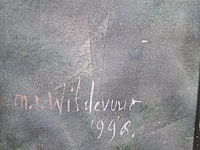 Schilderij, maya wildevuur, gambia - afbeelding 5 van  9