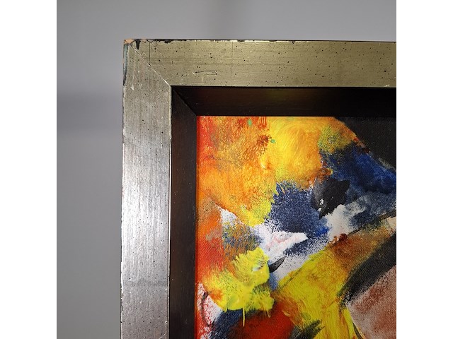 Schilderij, maya wildevuur, gambia - afbeelding 7 van  9