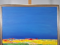 Schilderij, maya wildevuur, horizon, 1995 - afbeelding 3 van  10