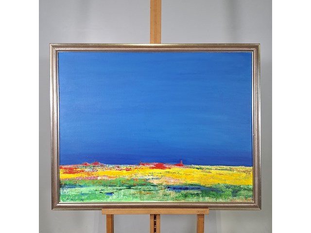 Schilderij, maya wildevuur, horizon, 1995 - afbeelding 4 van  10