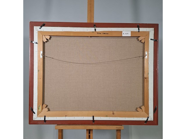 Schilderij, maya wildevuur, horizon, 1995 - afbeelding 9 van  10