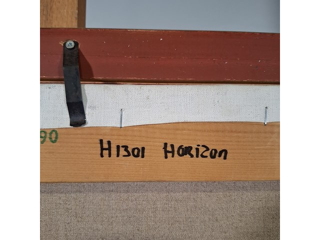 Schilderij, maya wildevuur, horizon, 1995 - afbeelding 10 van  10