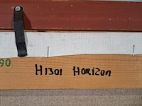 Schilderij, maya wildevuur, horizon, 1995 - afbeelding 10 van  10