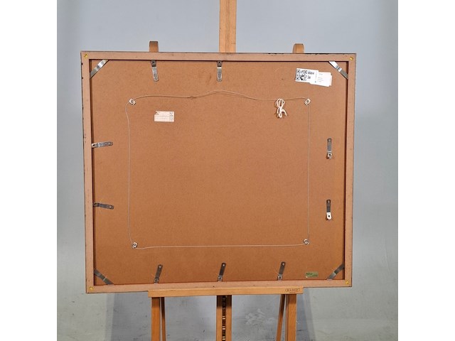 Schilderij, maya wildevuur, landschap, 1998 - afbeelding 6 van  6