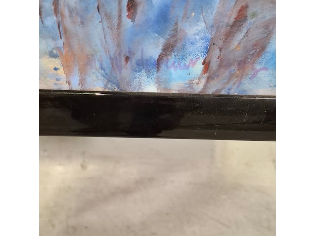 Schilderij, maya wildevuur, landschap - afbeelding 4 van  7