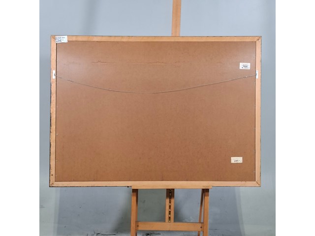 Schilderij, maya wildevuur, landschap - afbeelding 6 van  7