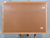 Schilderij, maya wildevuur, landschap - afbeelding 6 van  7
