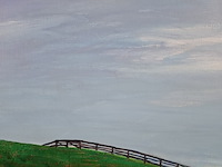 Schilderij, maya wildevuur, landschap/de dijk - afbeelding 4 van  9