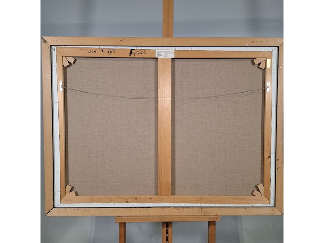 Schilderij, maya wildevuur, landschap/de dijk - afbeelding 8 van  9