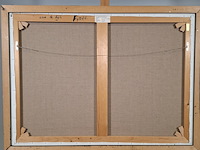 Schilderij, maya wildevuur, landschap/de dijk - afbeelding 8 van  9