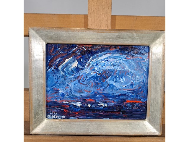 Schilderij, maya wildevuur, luchten - afbeelding 2 van  7