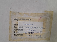 Schilderij, maya wildevuur, luchten - afbeelding 7 van  7