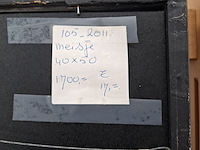 Schilderij, maya wildevuur, meisje, 2010 - afbeelding 2 van  10