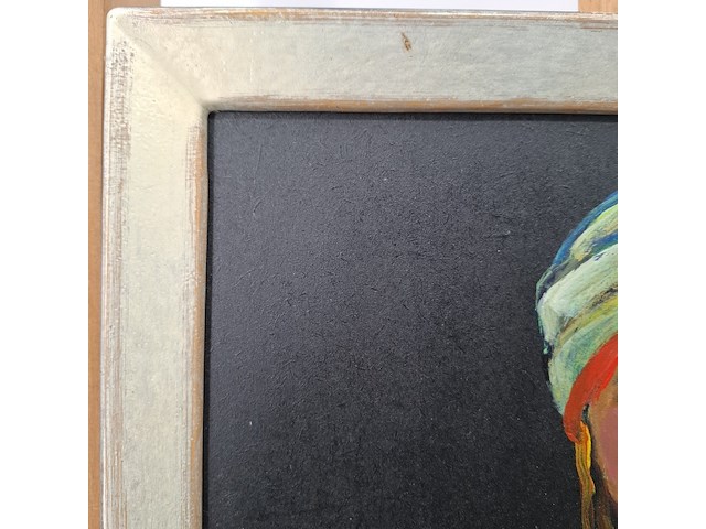 Schilderij, maya wildevuur, meisje, 2010 - afbeelding 8 van  10