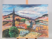 Schilderij, maya wildevuur, mirabel aux baronnies, 2000 - afbeelding 2 van  7