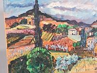 Schilderij, maya wildevuur, mirabel aux baronnies, 2000 - afbeelding 3 van  7
