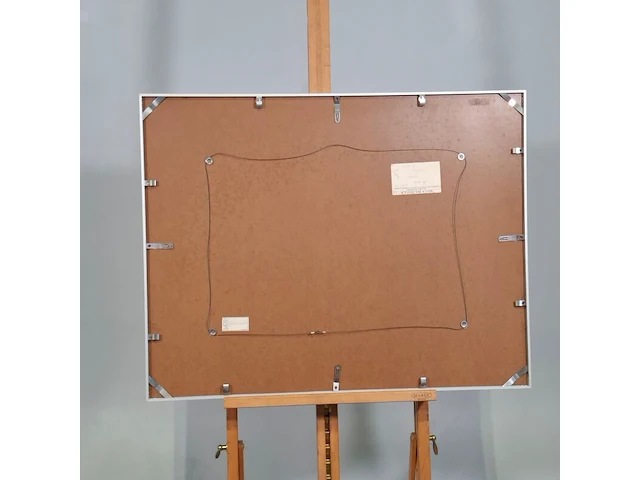 Schilderij, maya wildevuur, nirala, 1991 - afbeelding 7 van  8