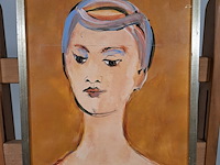 Schilderij, maya wildevuur, ode aan francesco, 2008 - afbeelding 2 van  8