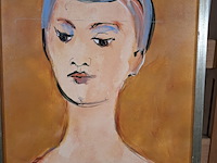 Schilderij, maya wildevuur, ode aan francesco, 2008 - afbeelding 5 van  8