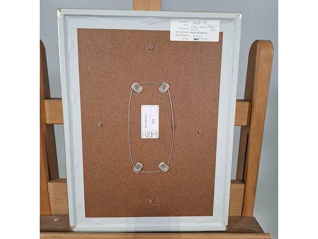 Schilderij, maya wildevuur, ode aan francesco, 2008 - afbeelding 8 van  8