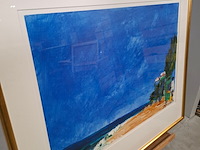 Schilderij, maya wildevuur, palmen - afbeelding 5 van  8