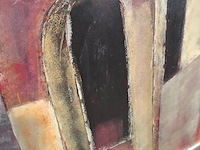 Schilderij, maya wildevuur, poort, 1999 - afbeelding 6 van  8
