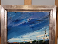 Schilderij, maya wildevuur, taos - afbeelding 2 van  7