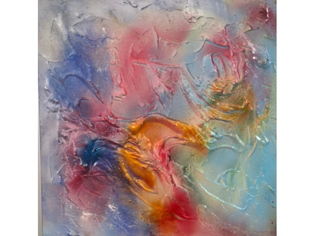 Schilderij, maya wildevuur, t'heelal - afbeelding 1 van  6
