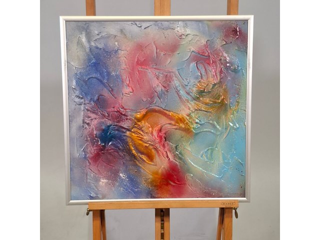 Schilderij, maya wildevuur, t'heelal - afbeelding 2 van  6