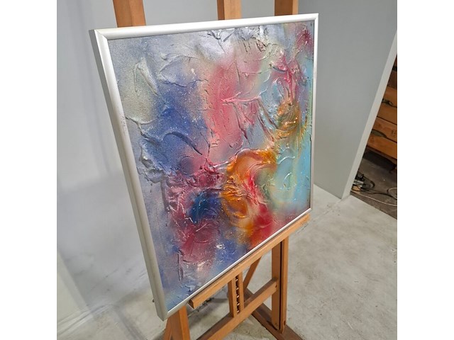 Schilderij, maya wildevuur, t'heelal - afbeelding 3 van  6