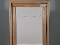 Schilderij, maya wildevuur, vrouw met chihuahua, 2012 - afbeelding 7 van  7