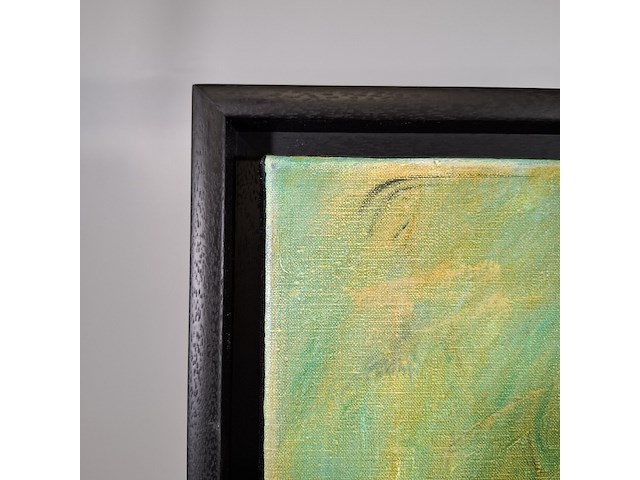 Schilderij, maya wildevuur, zwangere naakte vrouw - afbeelding 6 van  8