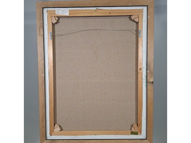 Schilderij, maya wildevuur, zwangere naakte vrouw - afbeelding 7 van  8