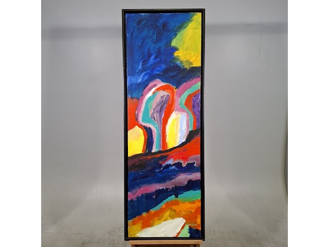 Schilderij, maya wildevuur - afbeelding 3 van  7