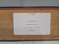 Schilderij, maya wildevuur - afbeelding 6 van  7