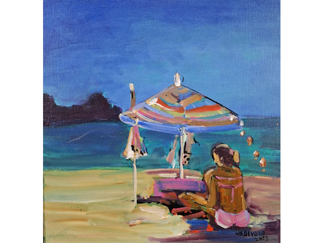 Schilderij, maya wildevuur - afbeelding 1 van  9