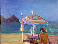 Schilderij, maya wildevuur - afbeelding 3 van  9