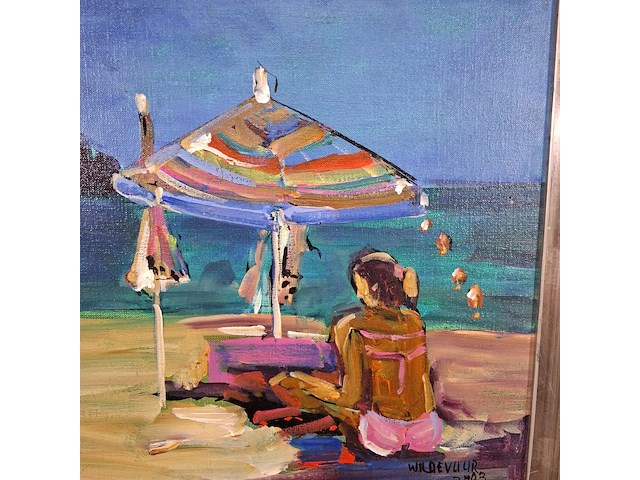 Schilderij, maya wildevuur - afbeelding 4 van  9