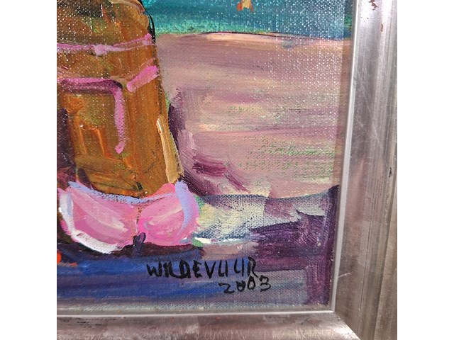 Schilderij, maya wildevuur - afbeelding 5 van  9